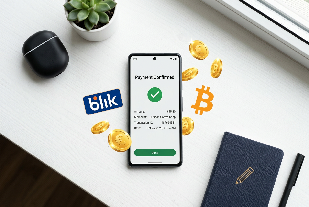 Nowoczesne metody płatności w kasynach online 2026 - BLIK i kryptowaluty